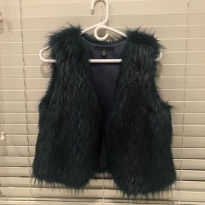 Brand new FAUX FUR vest